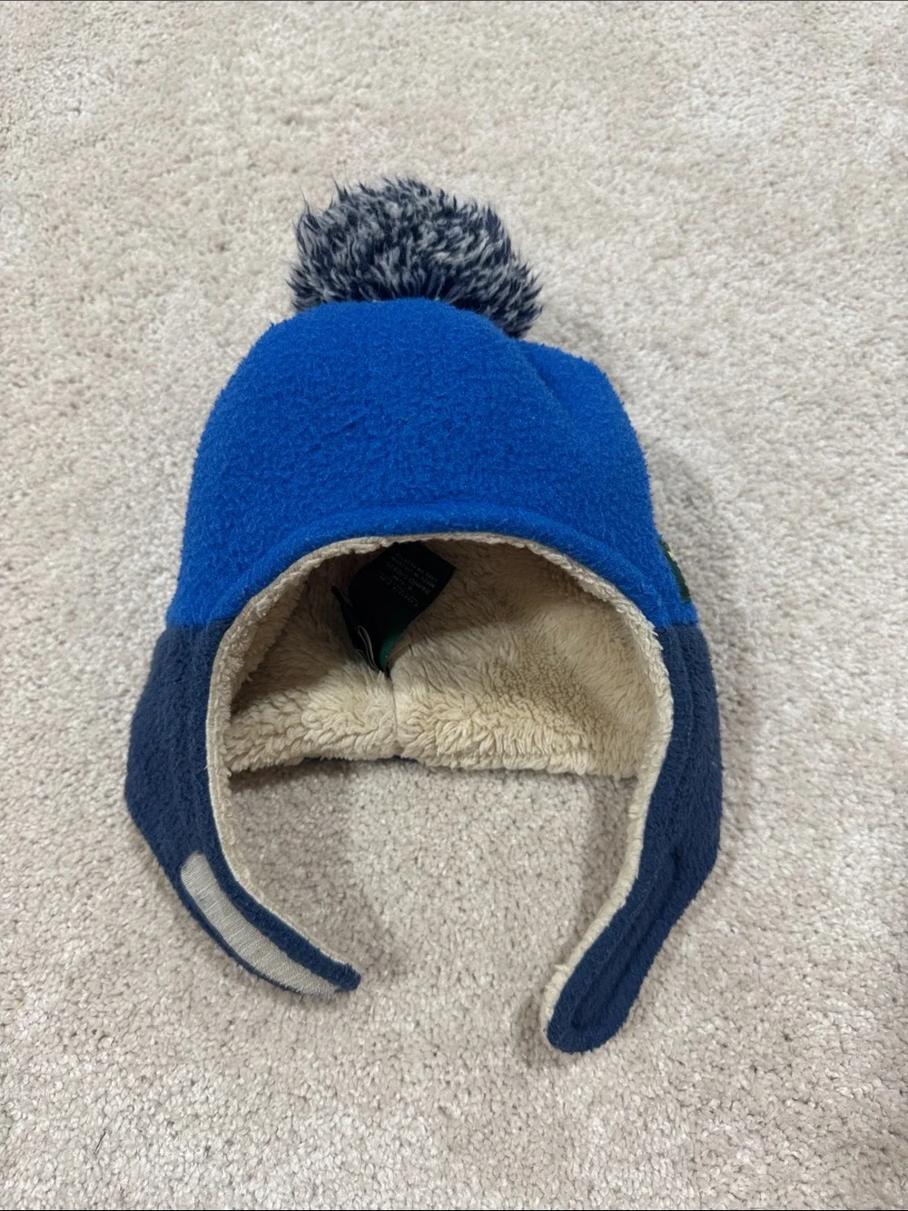 LL Bean Infants' and Toddlers' Mountain Classic Fleece Hat and Mittens 6-12M